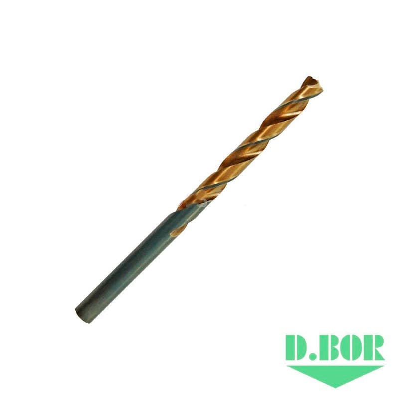 Сверла по металлу, Тип - W, HSS-G DIN 338, 4,0*43/75 (10 шт.) "D.BOR"