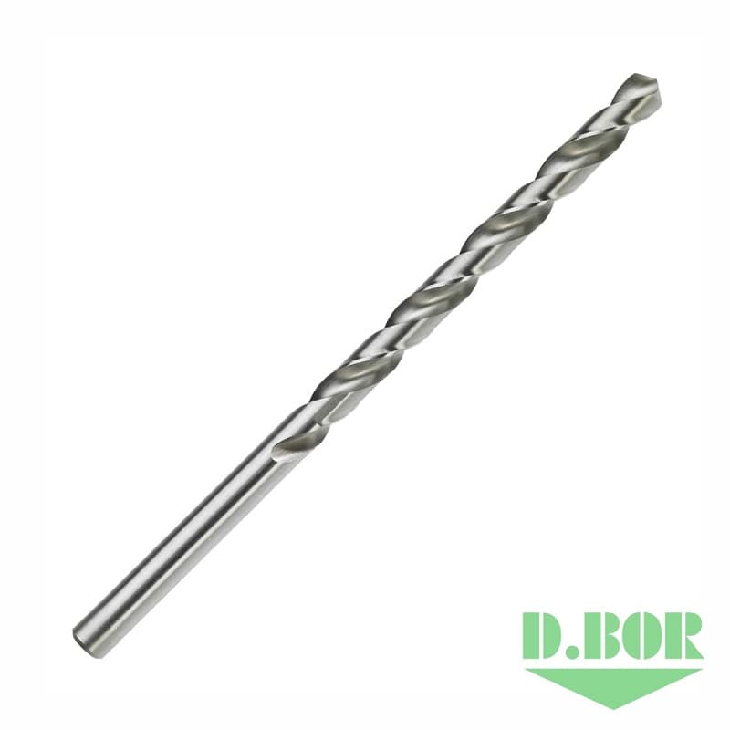 Сверла по металлу, шлифованные, удлиненные, HSS-G DIN 340, 7,5*102/156 (10 шт.) "D.BOR"