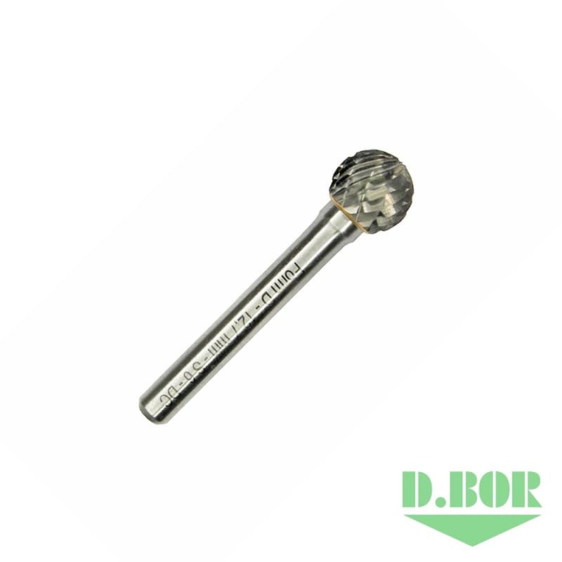 Бор-фреза форма D (сфера) EXTRA 9,6*9,0/54,0 хв. 6 мм, (арт. 121924460096) "D.BOR"