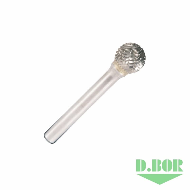 Бор-фреза форма D (сфера) 12,7*11,0/56,0 хв. 6 мм, (арт. 9f-13127k02d) "D.BOR"