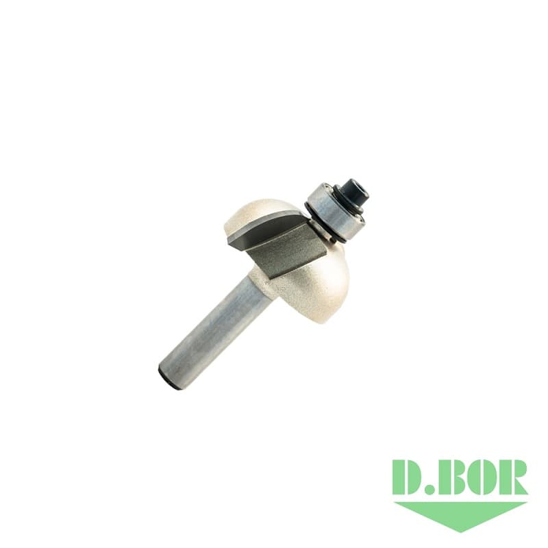 Круглая фреза (серия 203) 9,5*9,5/41,3 R-4,75 хв. 8 мм., (арт. 9r-2010095w2d) "D.BOR"