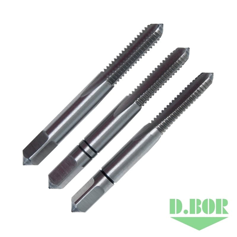Ручной метчик HSS-G DIN 352 Тип N, 3 пр., M10 x 1.50 (арт. 9g10m10-1502d) "D.BOR"