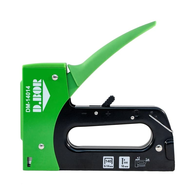 Ручной степлер Metal PROF DM 14014 (П 140 6-14 мм, Т 8-300 16 мм) 
(арт. DM-14014) "D.BOR"
