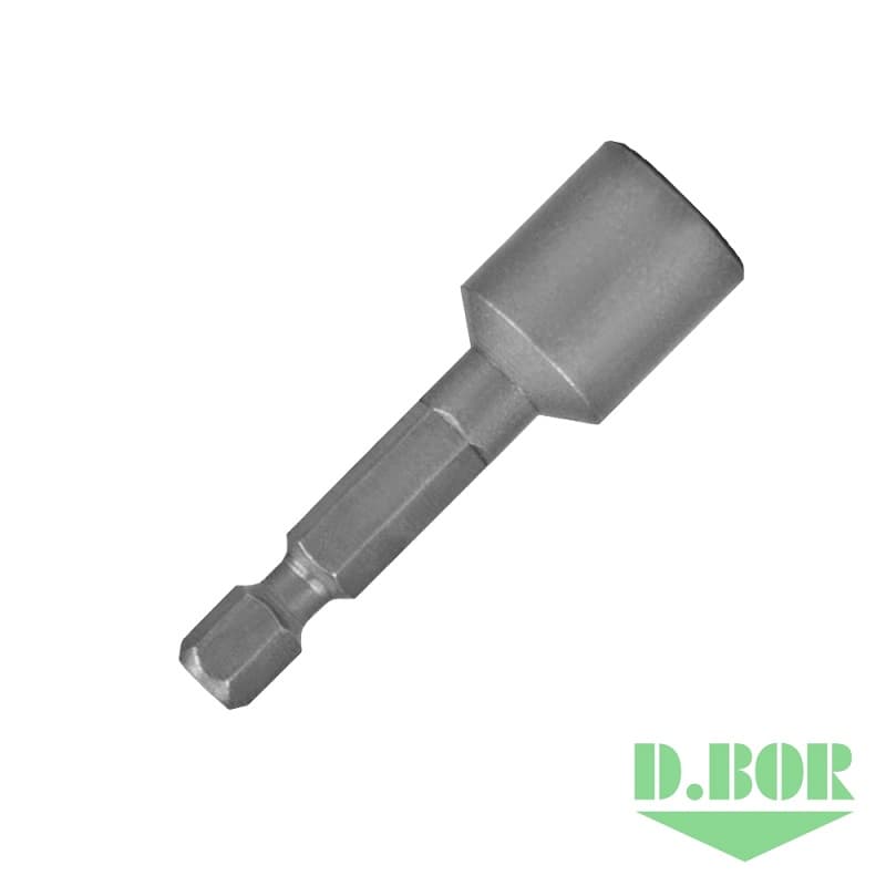 Магнитная насадка 50 мм под ключ 13 мм, MAGNETIC S2, E 6,3 
(арт. D-N-S2-13-050-005) (5 шт.) "D.BOR"