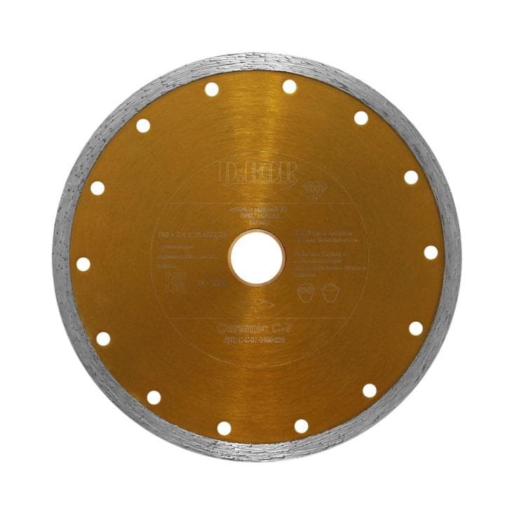 Алмазный диск Ceramic C-7, 300x3,0x30/25,4 (арт. C-C-07-0300-030) "D.BOR"