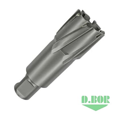 Сверло по металлу корончатое с хв. Weldon 19 мм (3/4''), HM 16*50/88 
(арт. CD-HM-050-016-W) "D.BOR"