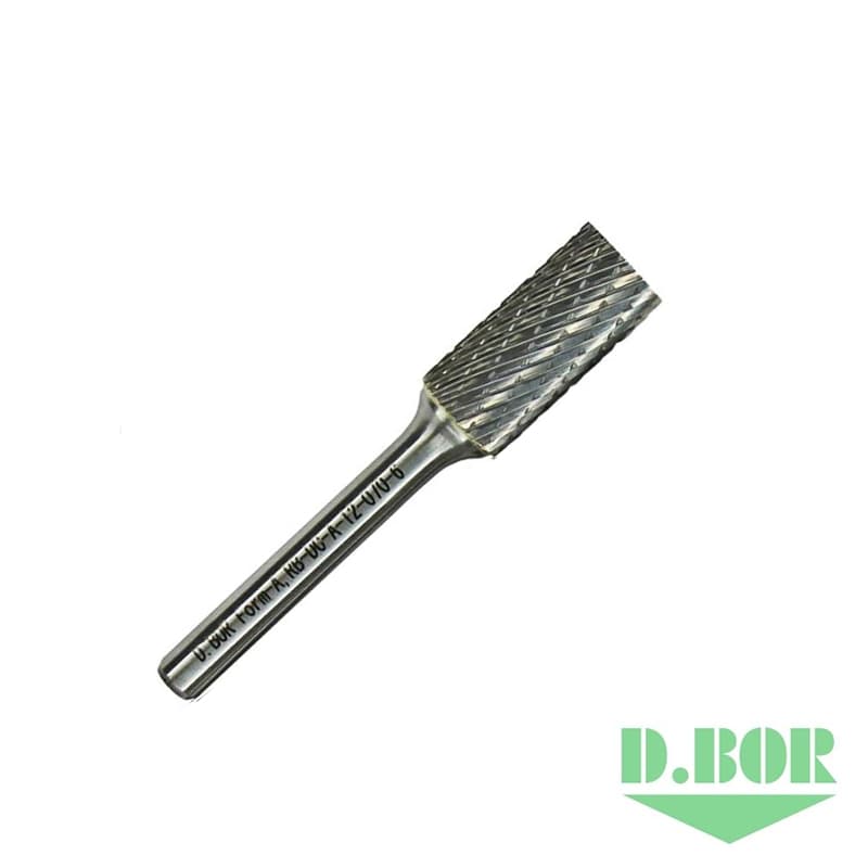 Бор-фреза форма А (цилиндр с гладким торцом) DC 6*18/63 хв. 6 мм 
(арт. RB-DC-A-06-063-6) "D.BOR"