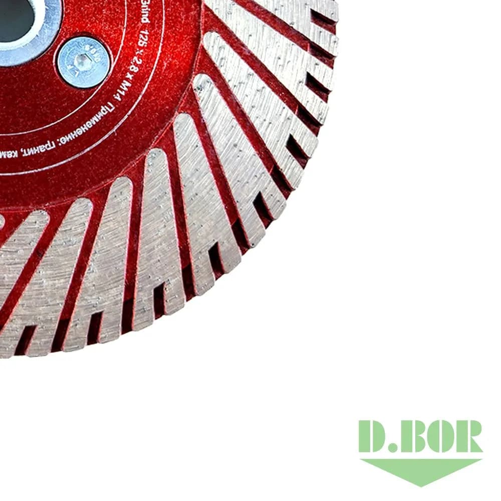 Алмазный диск Universal Cut+Grind, 125x2,8xM14 (арт. U-CG-0125-M14) "D.BOR"