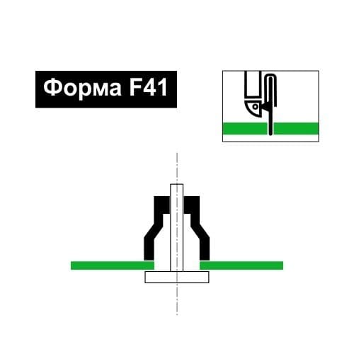 Отрезной диск по металлу METAL-CUT A36P-BF, F41, 400x4,0x32,00 
(арт. F41-MC-400-40-32) "D.BOR"