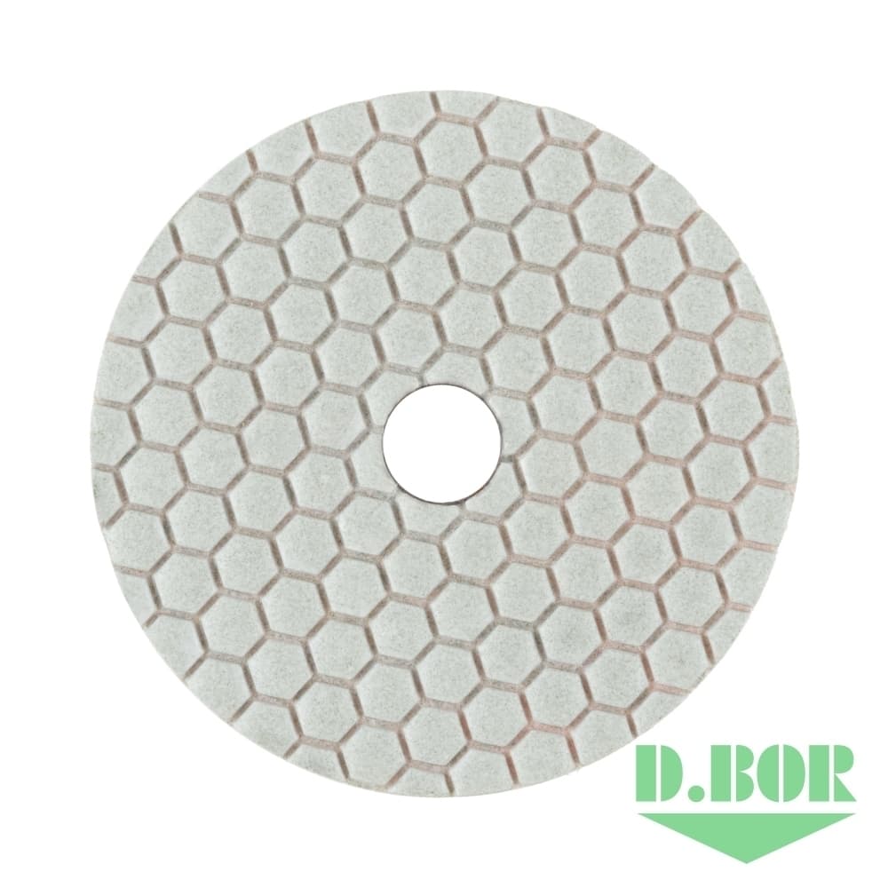 Алмазный гибкий шлифовальный круг STONE-DRY, 100 №200 (арт. S-D-100-0200) "D.BOR"