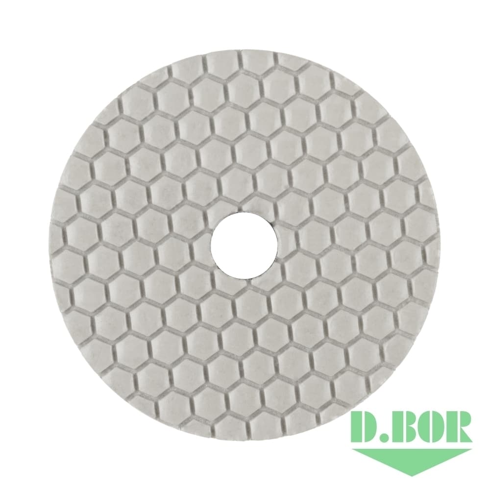 Алмазный гибкий шлифовальный круг STONE-DRY, 100 №3000 (арт. S-D-100-3000) "D.BOR"