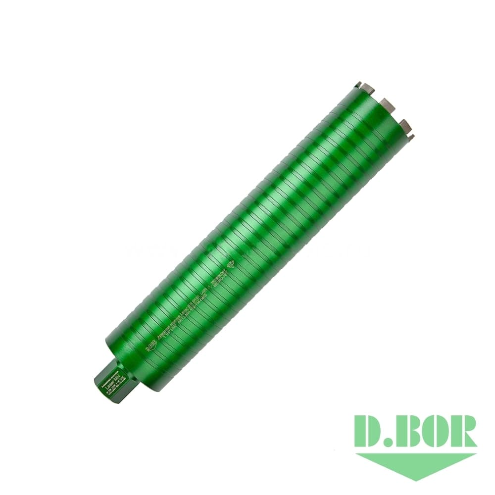 Алмазная коронка Laser MH, 82х450 хв. 1 1/4" UNC (арт. LMH-082-114-0450) "D.BOR"