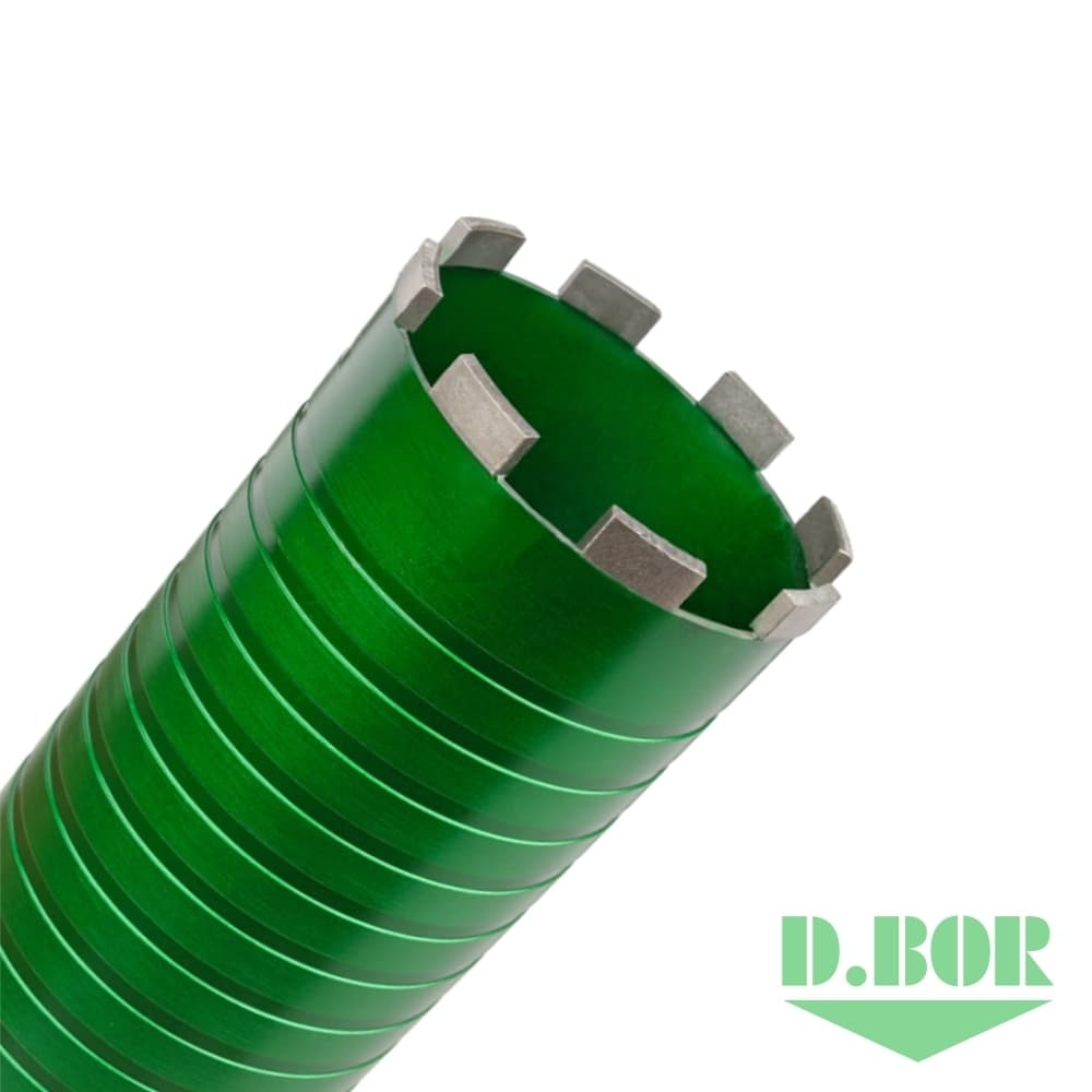 Алмазная коронка Laser MH, 82х450 хв. 1 1/4" UNC (арт. LMH-082-114-0450) "D.BOR"