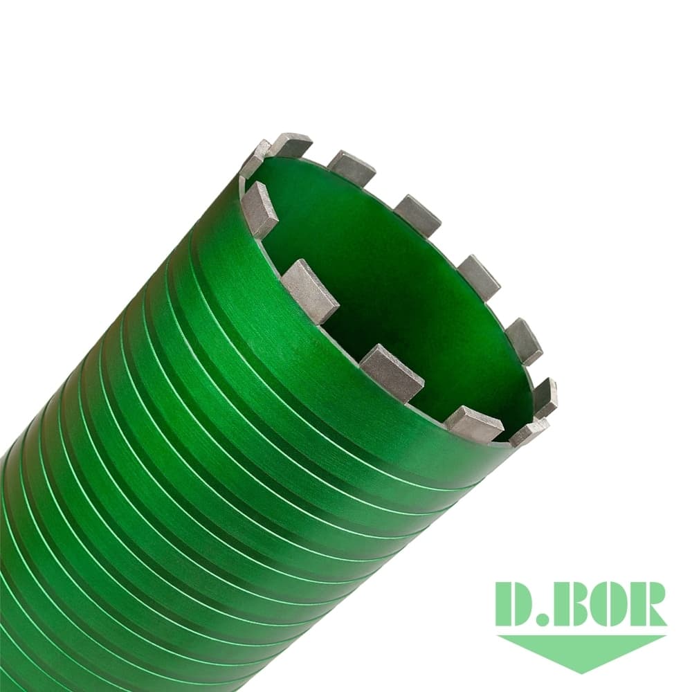 Алмазная коронка Laser MH, 132х450 хв. 1 1/4" UNC (арт. LMH-132-114-0450) "D.BOR"