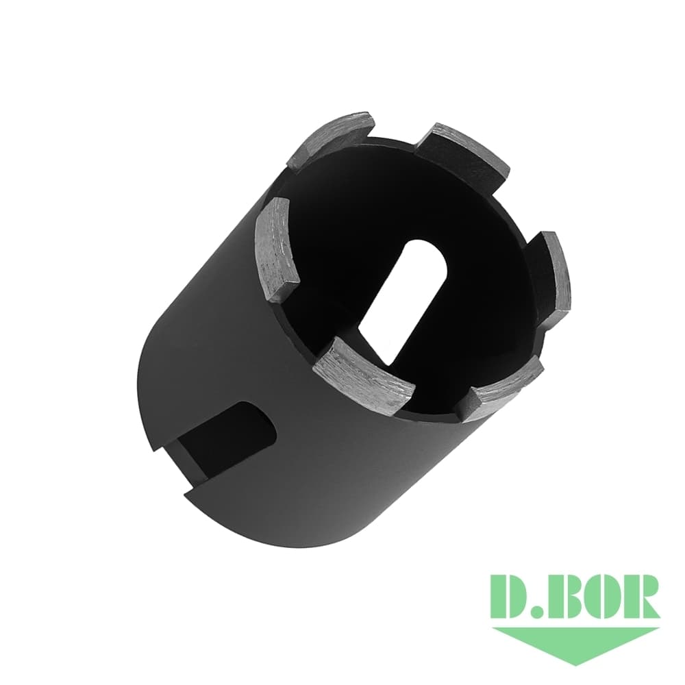 Алмазная коронка для подрозетника MICRO-HIT, 72х62/70 М16 (арт. LD-DH-0072-016) "D.BOR"