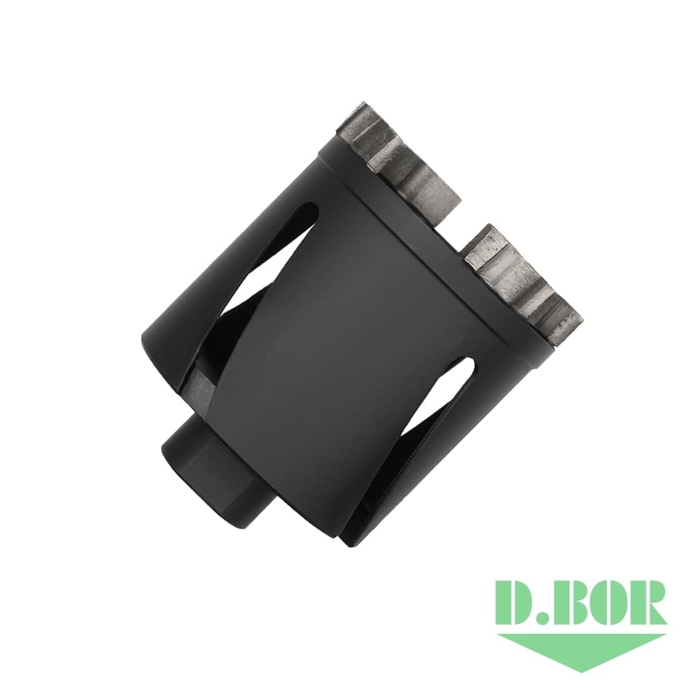 Алмазная коронка для подрозетника TURBO-MH, 72х55/65 М16 (арт. LD-MH-0072-016) "D.BOR"