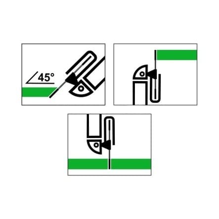 Алмазный диск Ceramic Edge Cut, 125x1,8x22,23 (арт. C-EC-0125-022) "D.BOR"