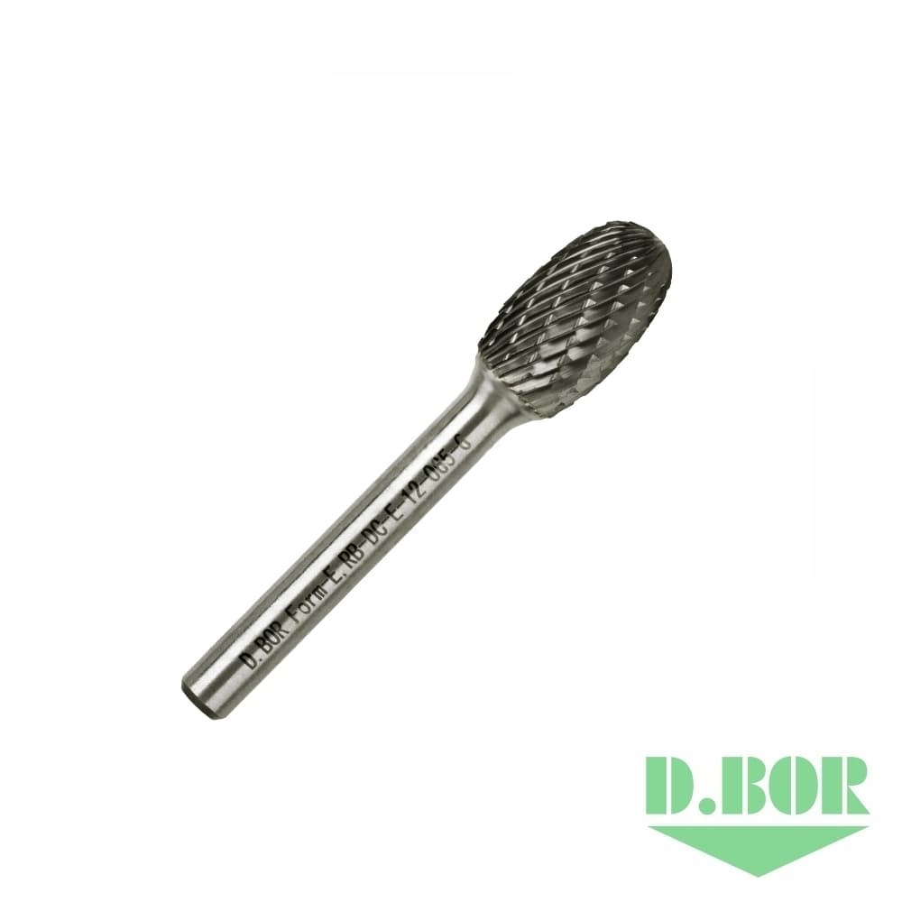 Бор-фреза форма Е (овал) DC 10*16/61 хв. 6 мм (арт. RB-DC-Е-10-061-6) "D.BOR"