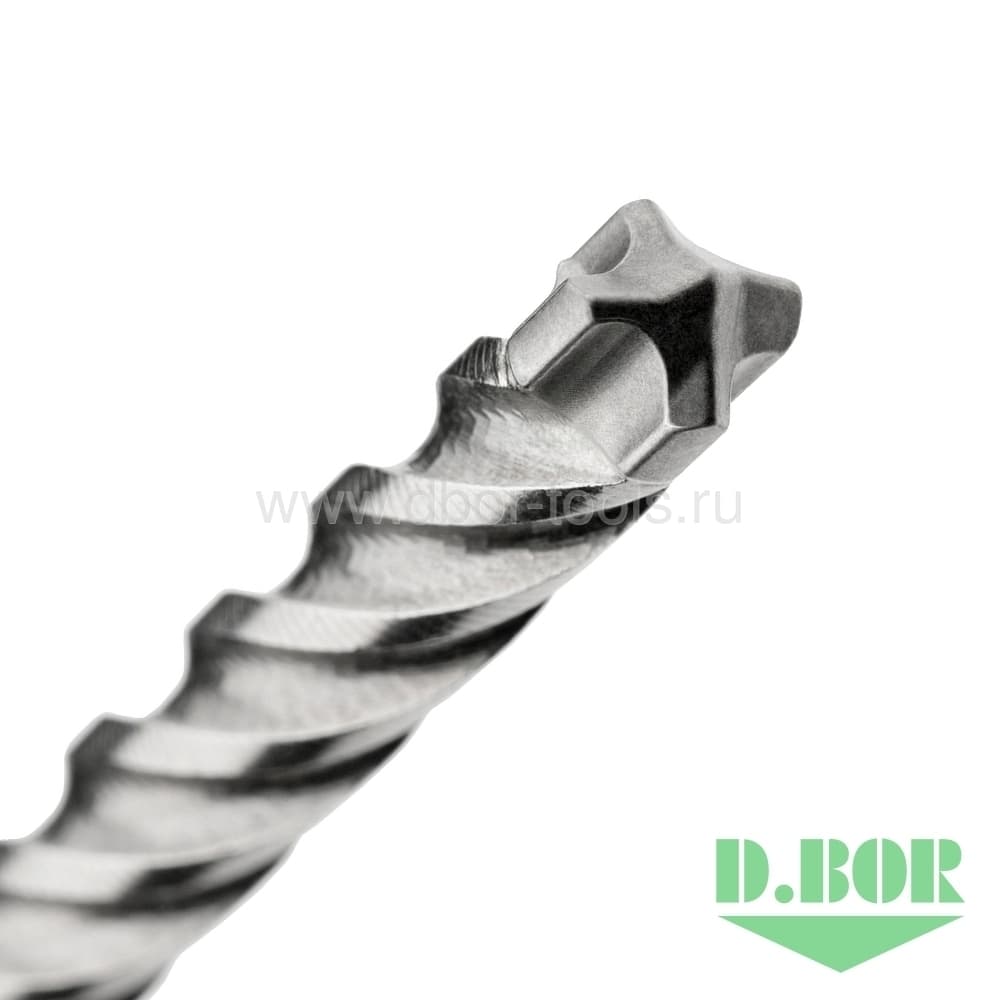 Бур SDS-plus 4CX PLUS 8*200/260, 4-cutting (арт. 4XPD08L0260) "D.BOR"