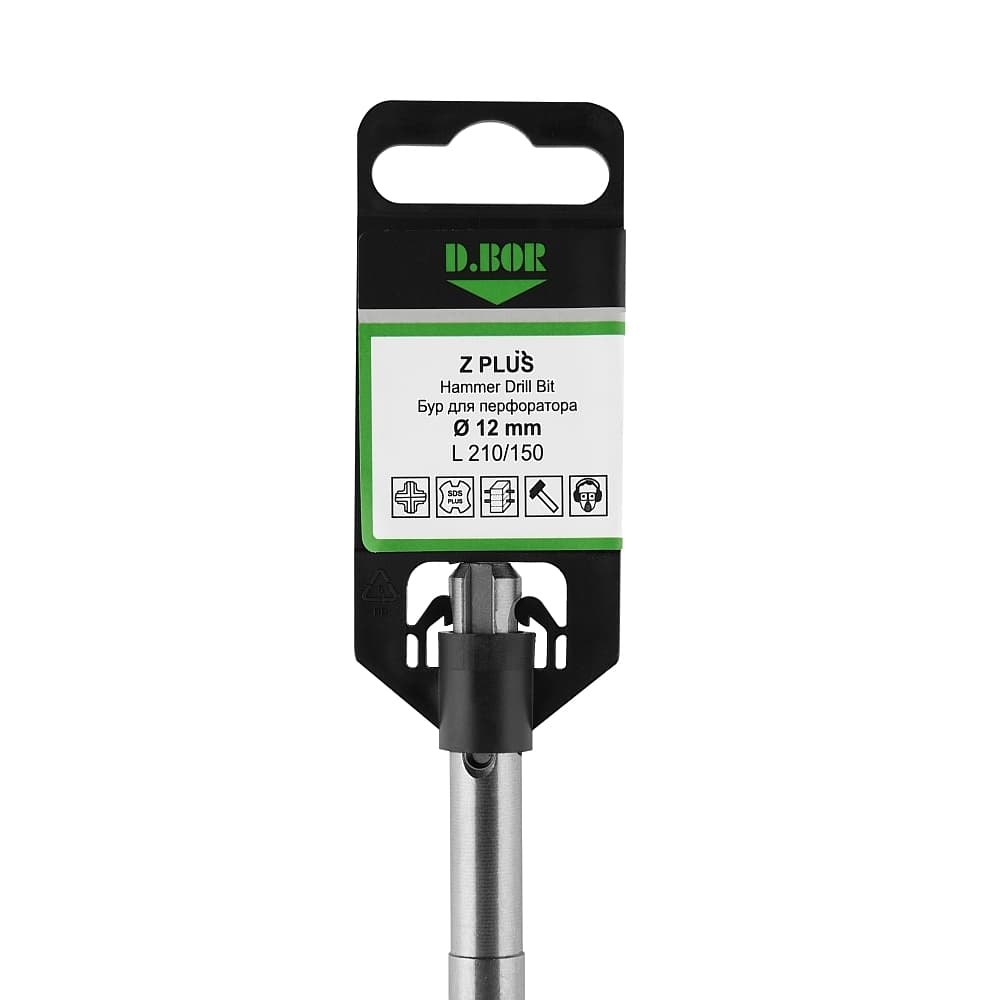 Бур SDS-plus Z PLUS 14*250/310, 4-cutting (арт. 4ZPD14L0310) "D.BOR"