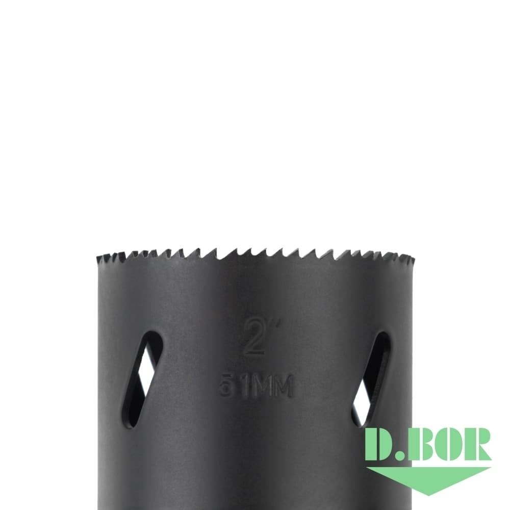 Биметаллическая коронка COBALT-ST (M42) мелкий зуб, 48 мм (арт. HS-BIM-ST-38-048) "D.BOR"