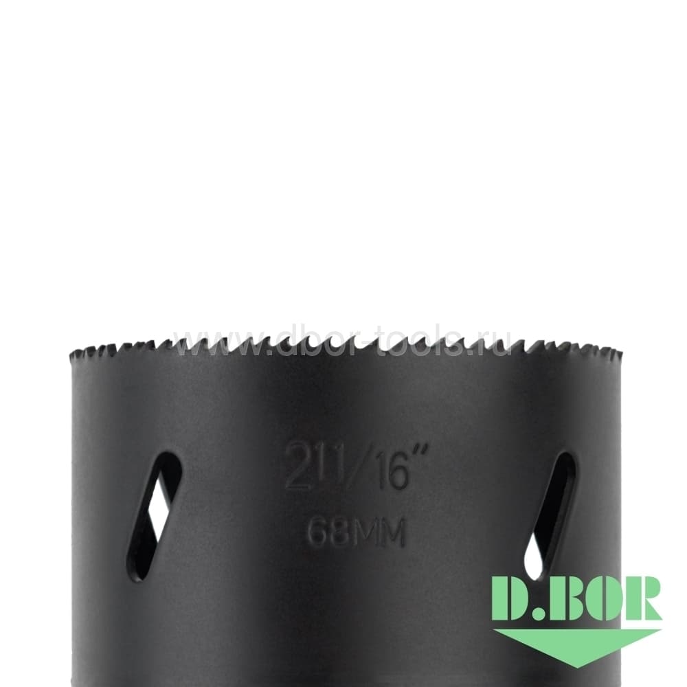 Биметаллическая коронка COBALT-ST (M42) мелкий зуб, 79 мм (арт. HS-BIM-ST-38-079) "D.BOR"