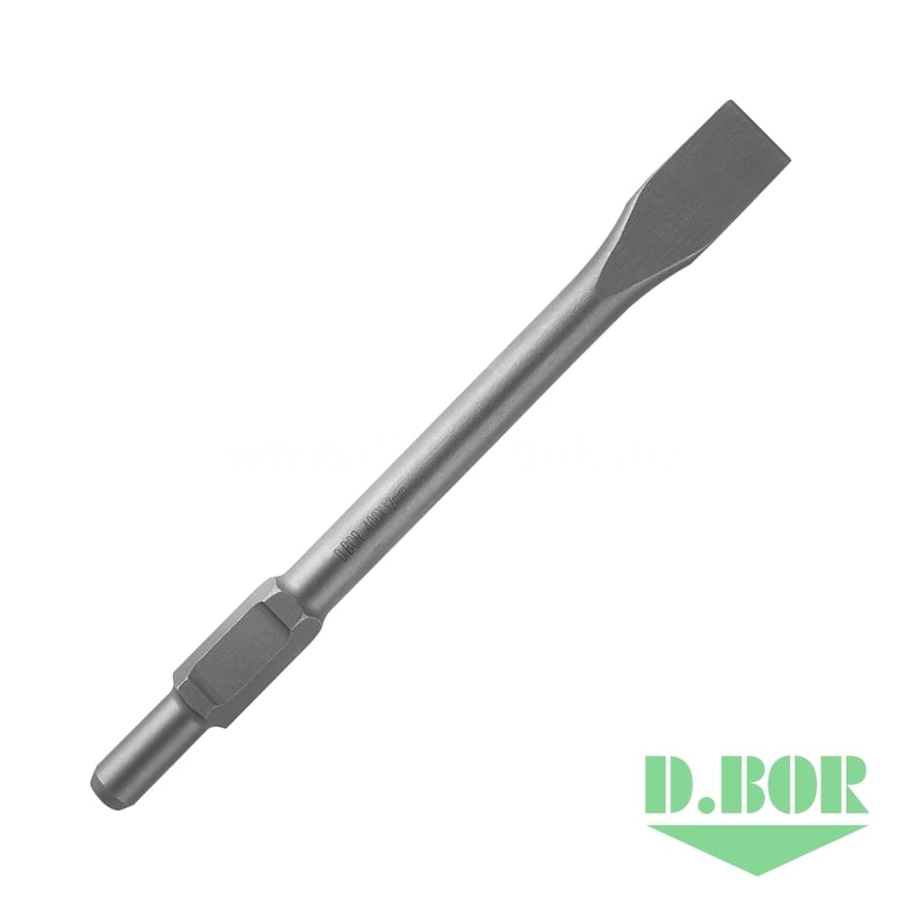 Зубило 32*400 мм для отбойного молотка HEX-30 (арт. H1W32L400) "D.BOR"
