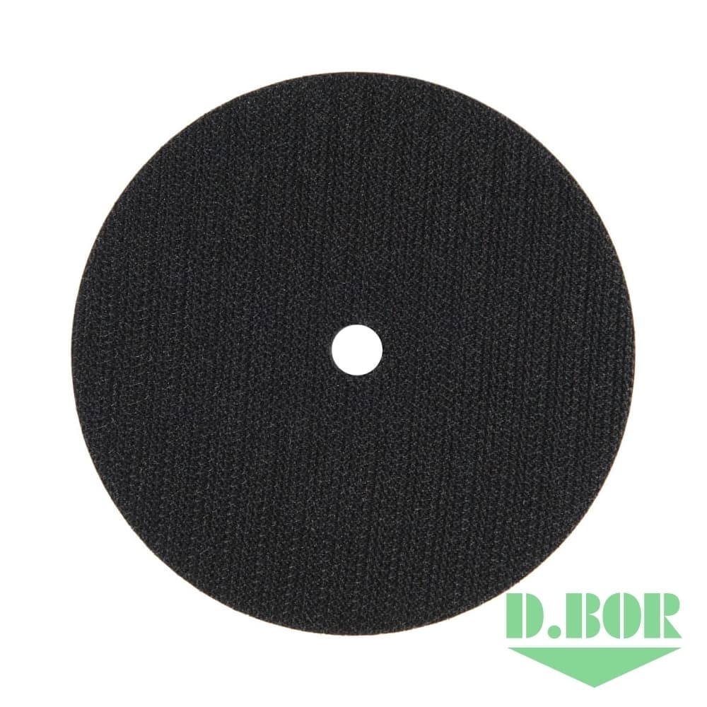 Опорный диск резиновый на липучке, 100xM14 (арт. APP-RV-100-M14) "D.BOR"