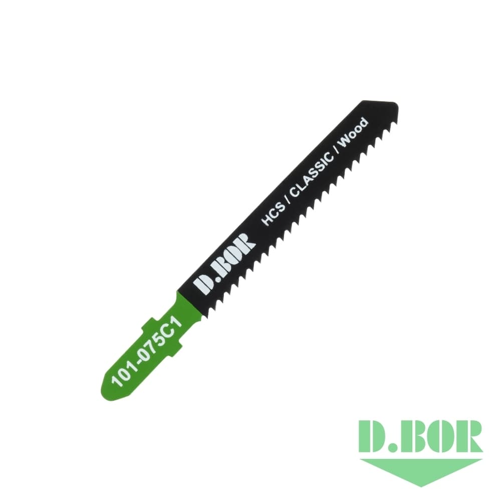 Пилки по дереву 50/75*2 мм HCS / CLASSIC / Wood (T119B/3108) 
(арт. 101-075C1-02) (2 шт.) "D.BOR"