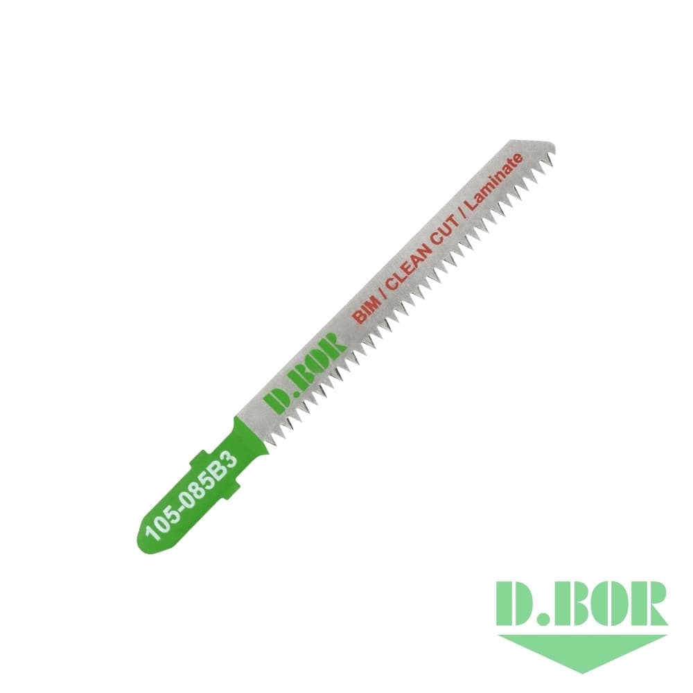 Пилки по дереву 60/85*1,7 мм BIM / CLEAN CUT / Laminate (T101BIF/3141-F) 
(арт. 105-085B3-02) (2 шт.) "D.BOR"