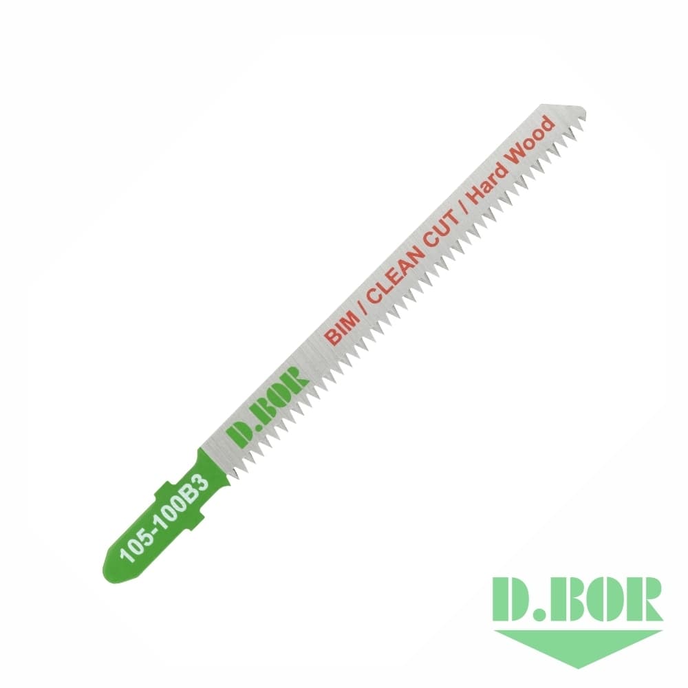 Пилки по дереву 75/100*1,7 мм BIM / CLEAN CUT / Hard Wood (T101AIF/3160-F) 
(арт. 105-100B3-02) (2 шт.) "D.BOR"