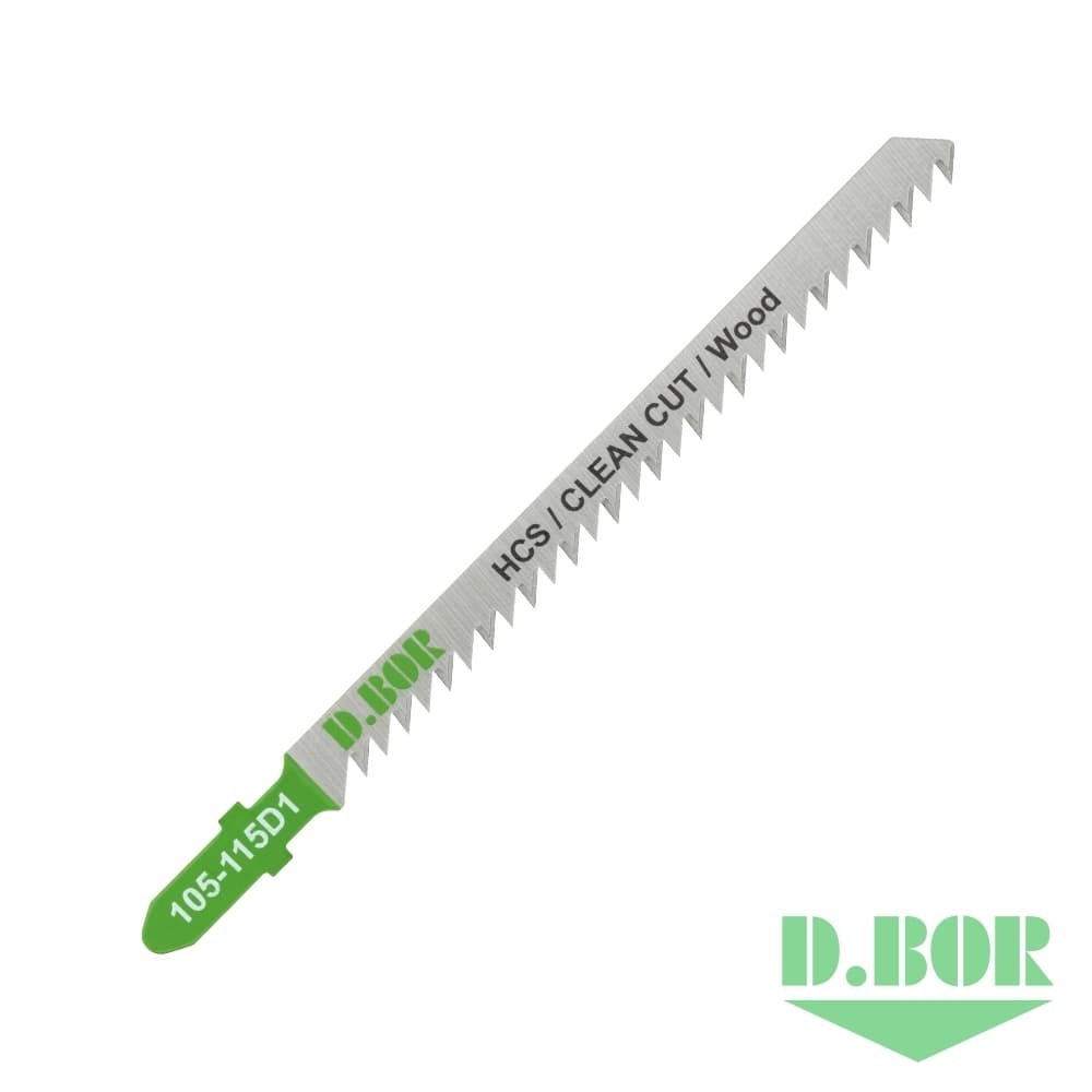 Пилки по дереву 90/115*3 мм HCS / CLEAN CUT / Wood (T301CD/3170) 
(арт. 105-115D1-02) (2 шт.) "D.BOR"