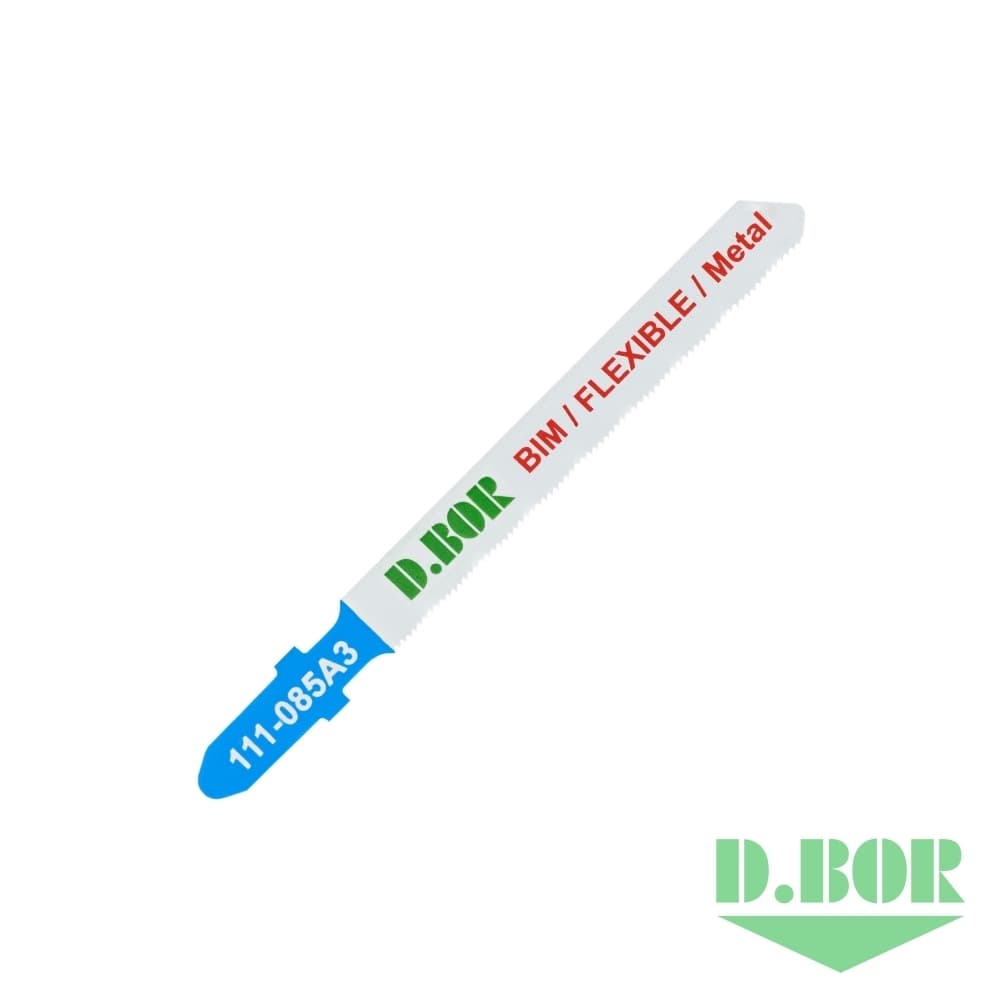 Пилки по металлу 60/85*0,8 мм BIM / FLEXIBLE / Metal (T118GFS/3110-F) 
(арт. 111-085A3-02) (2 шт.) "D.BOR"