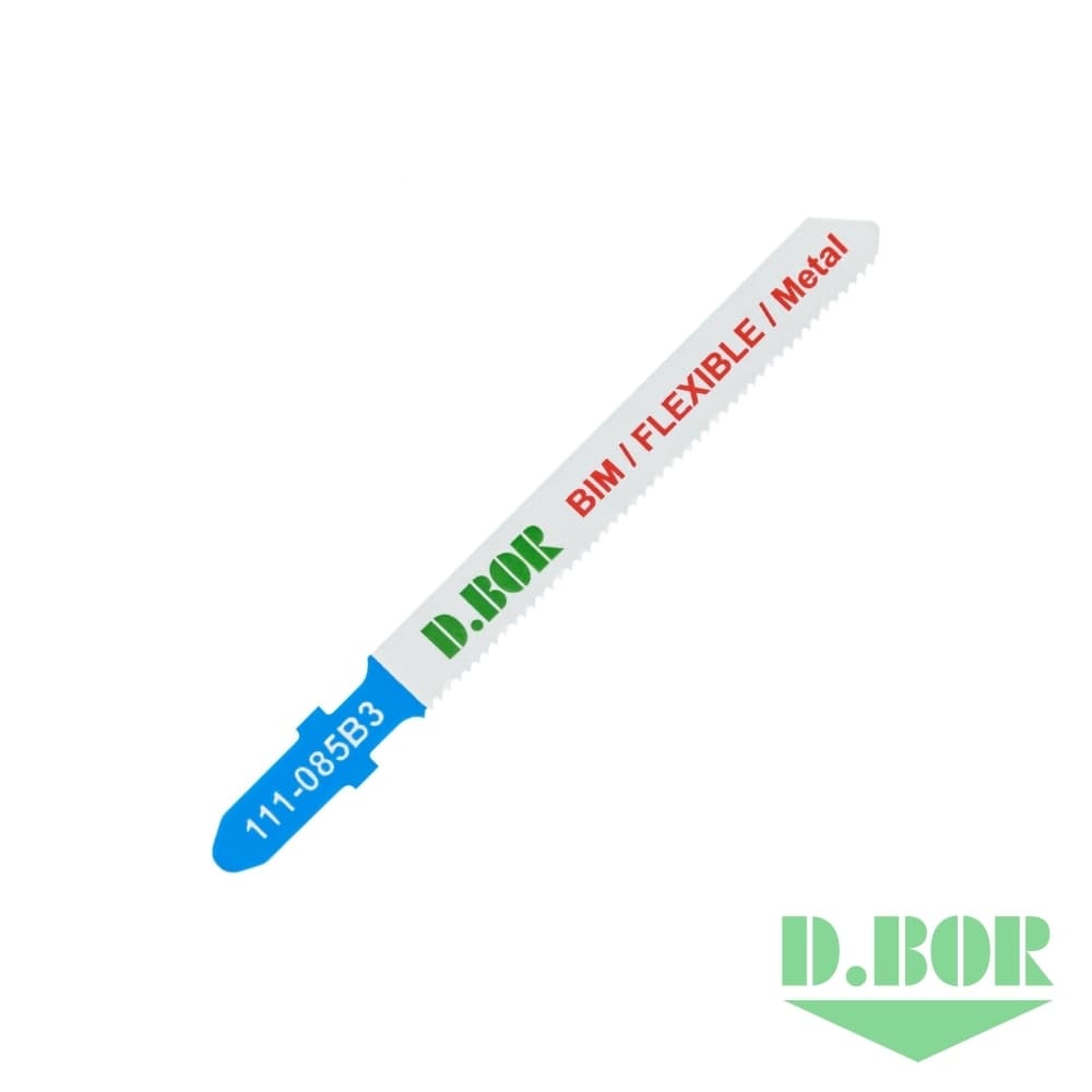 Пилки по металлу 60/85*1,2 мм BIM / FLEXIBLE / Metal (T118AF/3111-F) 
(арт. 111-085B3-02) (2 шт.) "D.BOR"