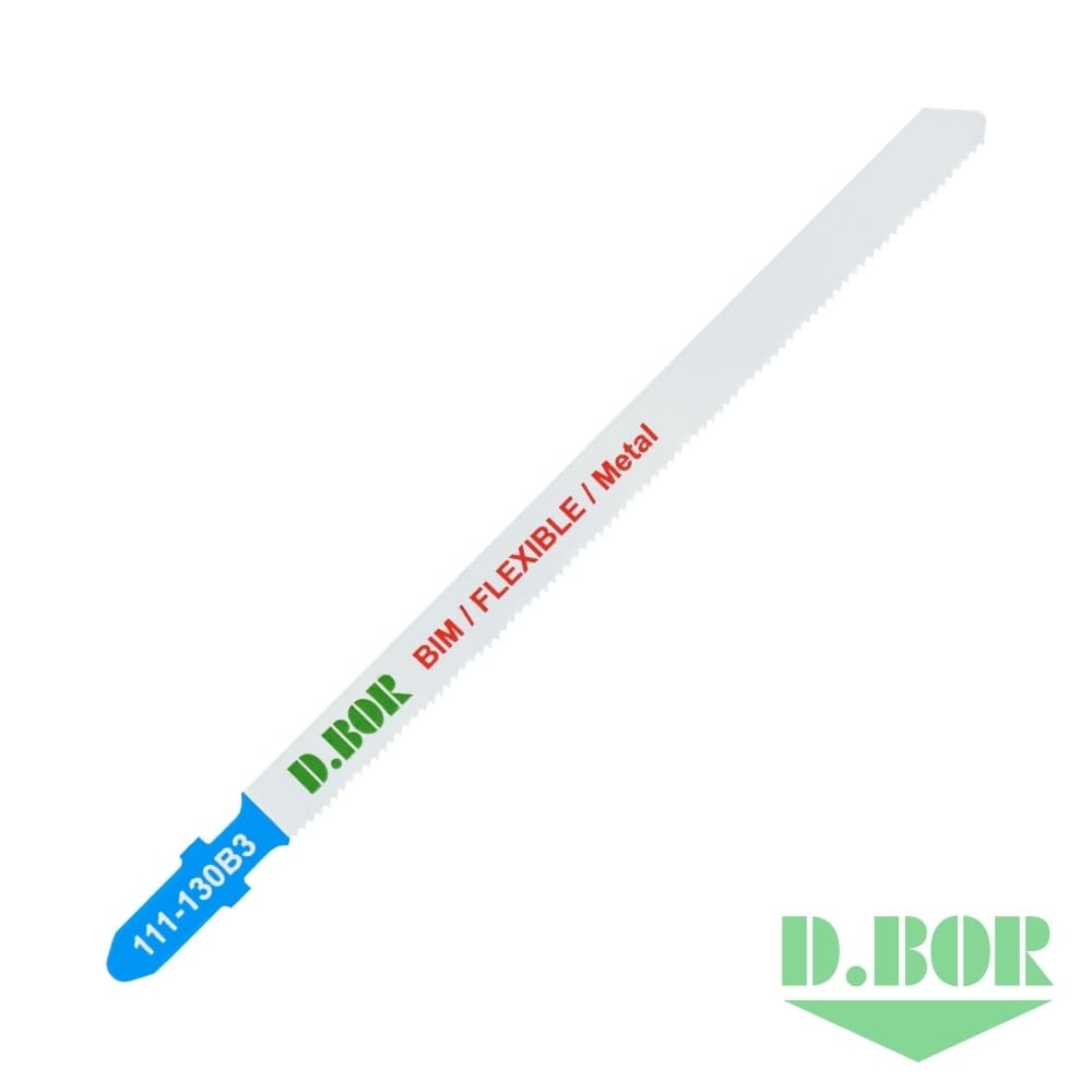 Пилки по металлу 105/130*1,2 мм BIM / FLEXIBLE / Metal (T318AF/3114-F) 
(арт. 111-130B3-05) (5 шт.) "D.BOR"