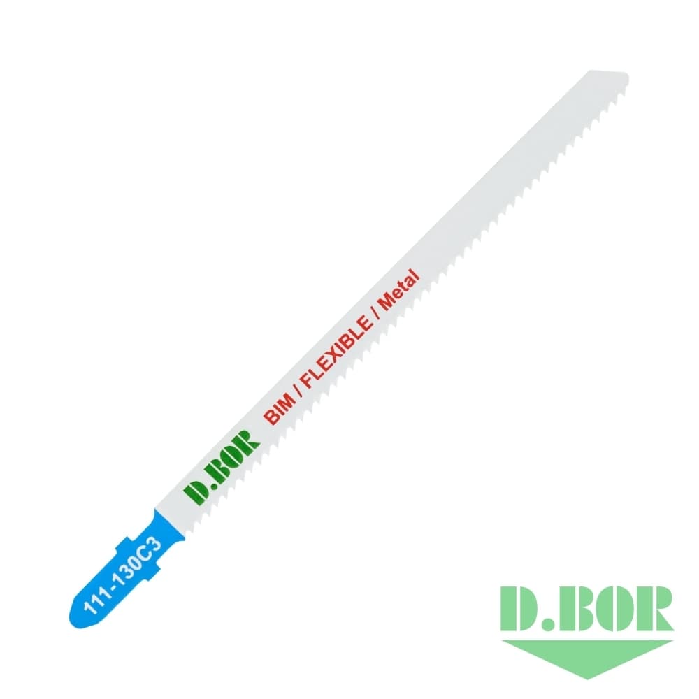 Пилки по металлу 105/130*2 мм BIM / FLEXIBLE / Metal (T318BF/3115-F) 
(арт. 111-130C3-05) (5 шт.) "D.BOR"