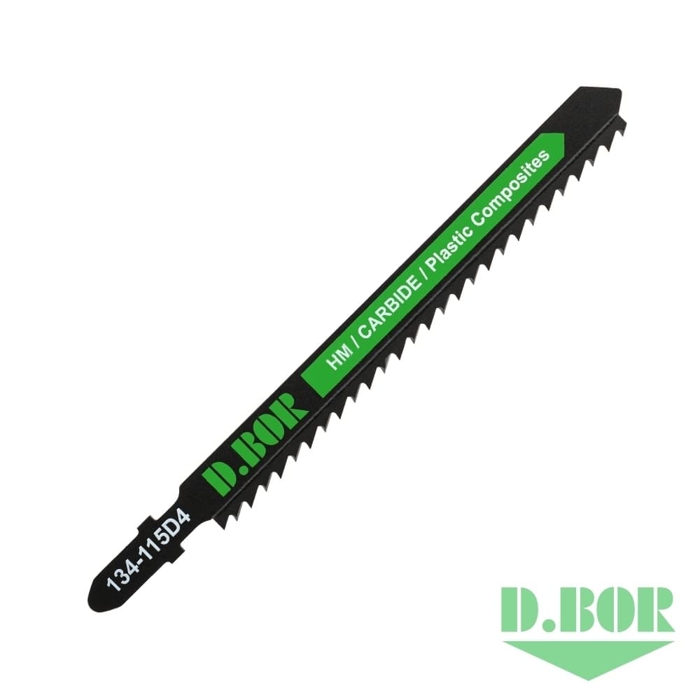 Пилка по пластику 90/115*3 мм HM / CARBIDE / Plastic Composites (T301CHM) 
(арт. 134-115D4-01) (1 шт.) "D.BOR"
