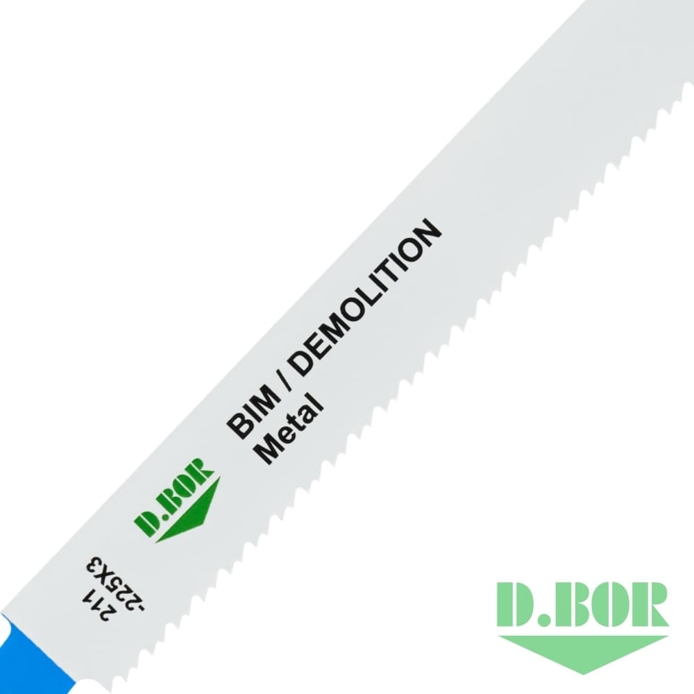 Полотна по металлу 205/225*2,5-3,2 мм BIM / DEMOLITION / Metal (S1120CF/4445-VP) 
(арт. 211-225X3-02) (2 шт.) "D.BOR"