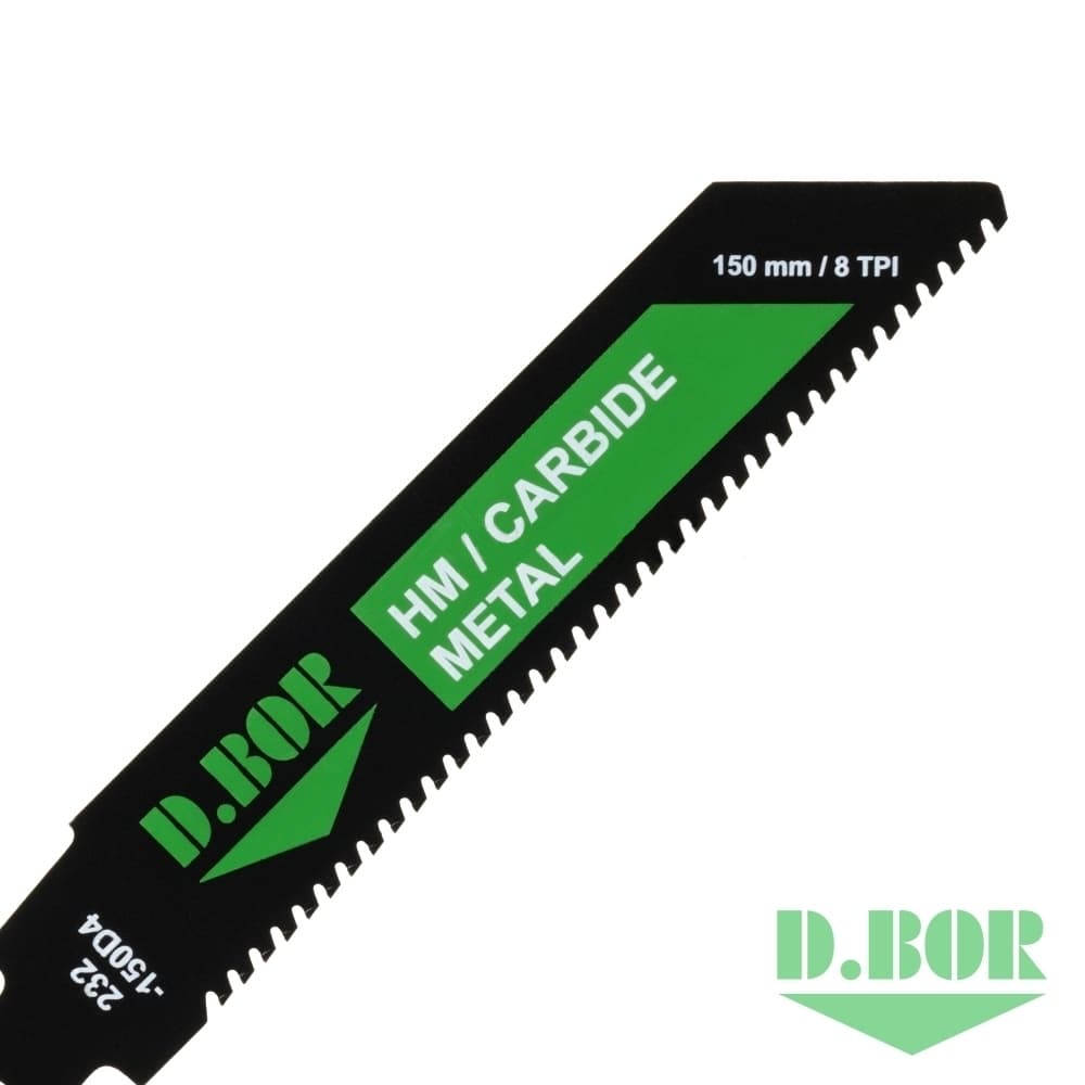 Полотно по металлу 115/150*3 мм HM / CARBIDE / METAL 
(арт. 232-150D4-01) (1 шт.) "D.BOR"