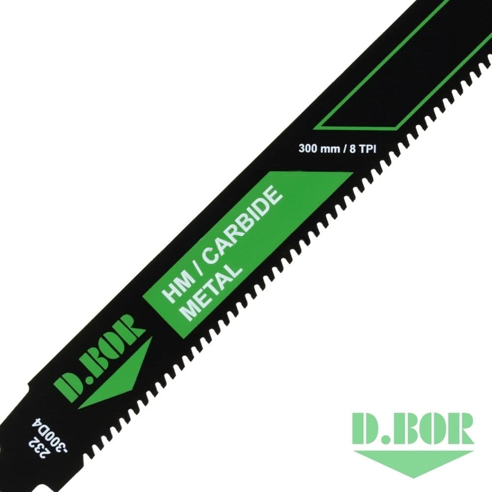 Полотно по металлу 265/300*3 мм HM / CARBIDE / METAL 
(арт. 232-300D4-01) (1 шт.) "D.BOR"