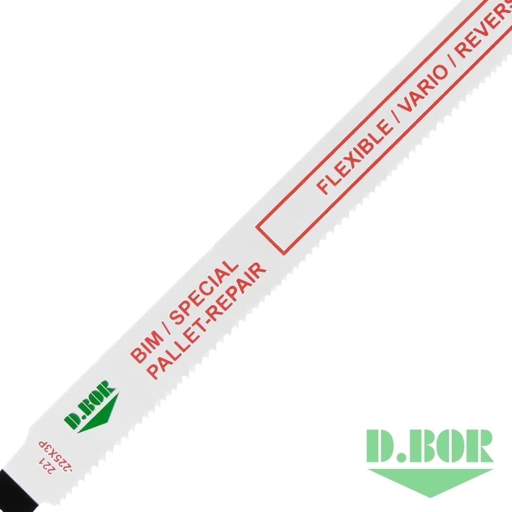 Полотна универсальные 205/225*1,8-2,6 мм BIM / SPECIAL / PALLET-REPAIR 
(S1122VFR/4467-VP) (арт. 221-225X3P-05) (5 шт.) "D.BOR"