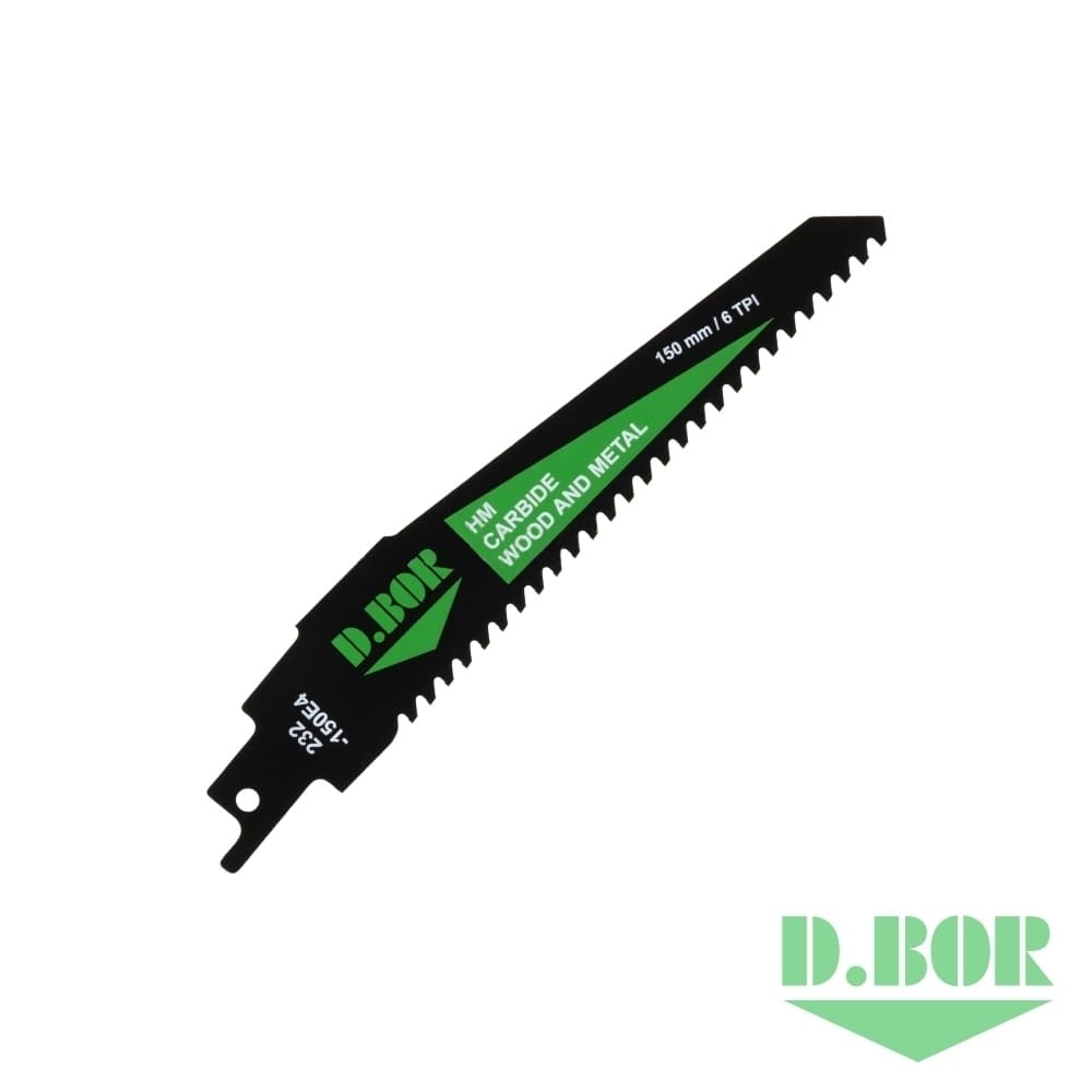 Полотно универсальное 115/150*4 мм HM / CARBIDE / WOOD AND METAL 
(арт. 232-150E4-01) (1 шт.) "D.BOR"