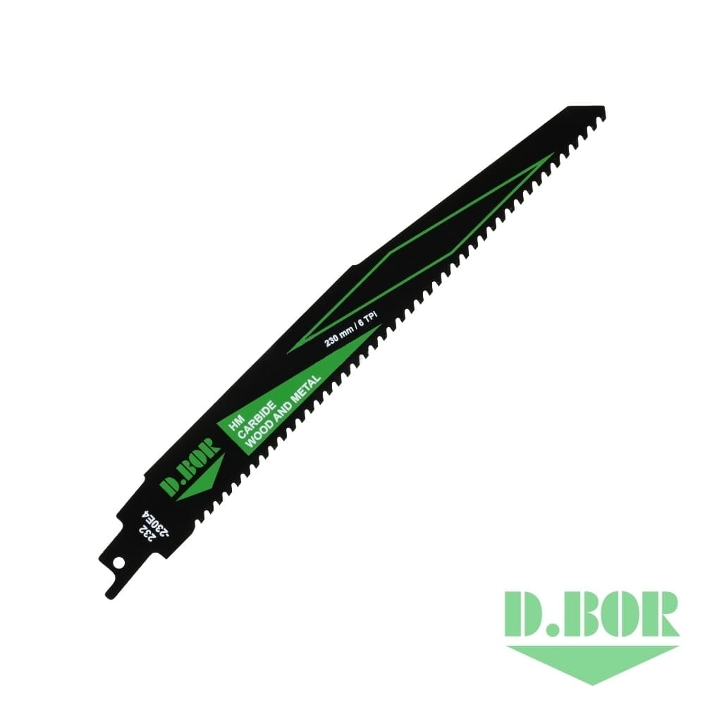 Полотно универсальное 195/230*4 мм HM / CARBIDE / WOOD AND METAL 
(арт. 232-230E4-01) (1 шт.) "D.BOR"