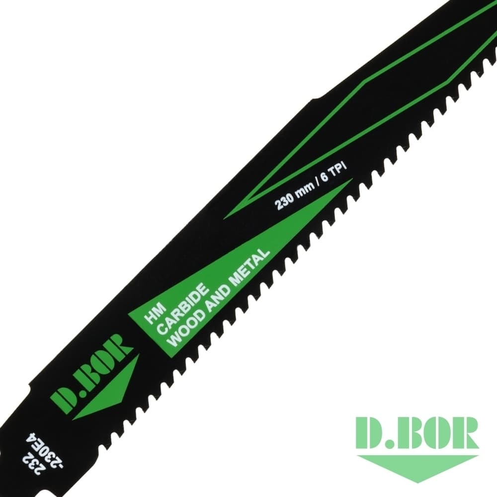 Полотно универсальное 195/230*4 мм HM / CARBIDE / WOOD AND METAL 
(арт. 232-230E4-01) (1 шт.) "D.BOR"