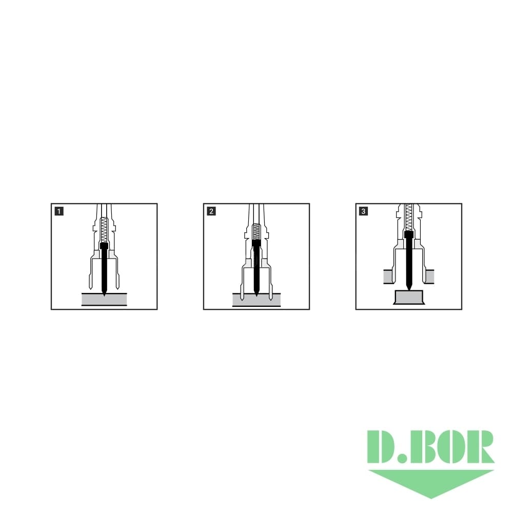 Штифт-выталкиватель для корончатых сверл, 6,34*88/105 (арт. EP-CD-6-105) "D.BOR"