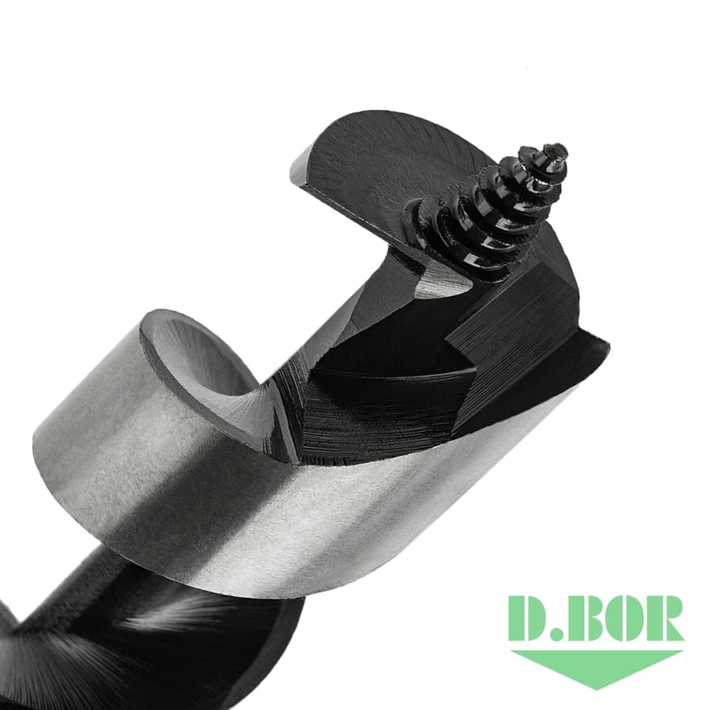 Сверло по дереву спиральное LEWIS, 32*385/460 хв. HEX - 11 мм 
(арт. DBW3-AU1-H-460-32) "D.BOR"