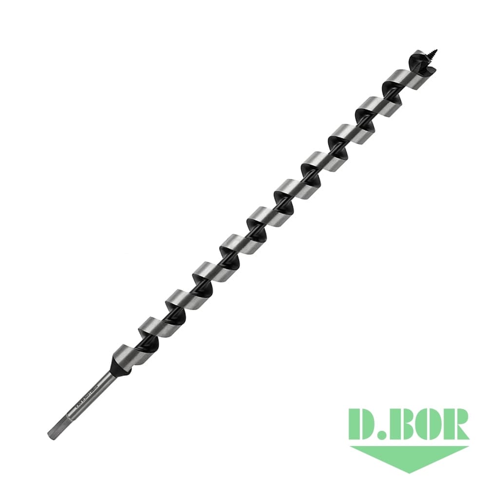 Сверло по дереву спиральное LEWIS, 30*530/600 хв. HEX - 11 мм 
(арт. DBW3-AU1-H-600-30) "D.BOR"