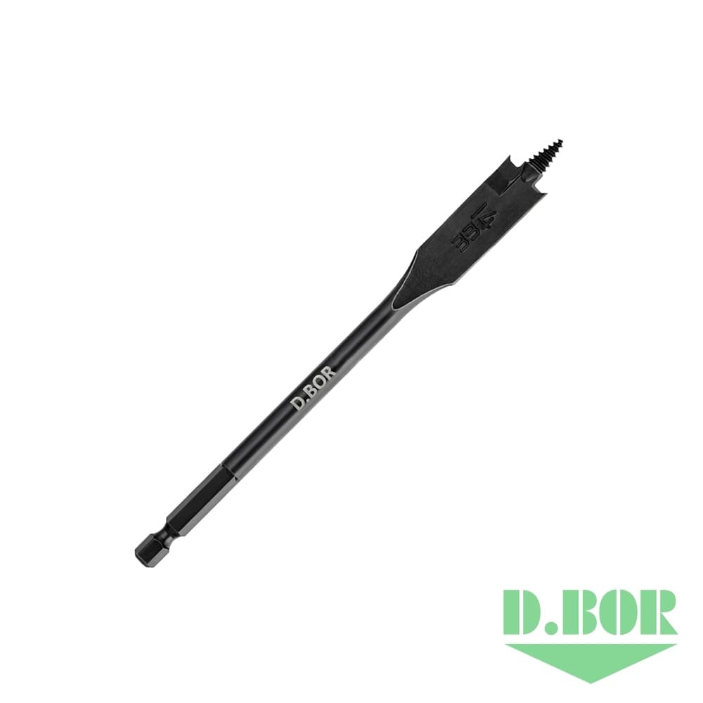 Сверло по дереву перьевое SPEED-X, 14*152 (арт. DBW2-FL2-Q-152-14) "D.BOR"