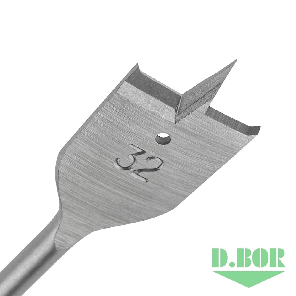 Сверло по дереву перьевое SPEED, 30*152 (арт. DBW2-FL1-Q-152-30) "D.BOR"