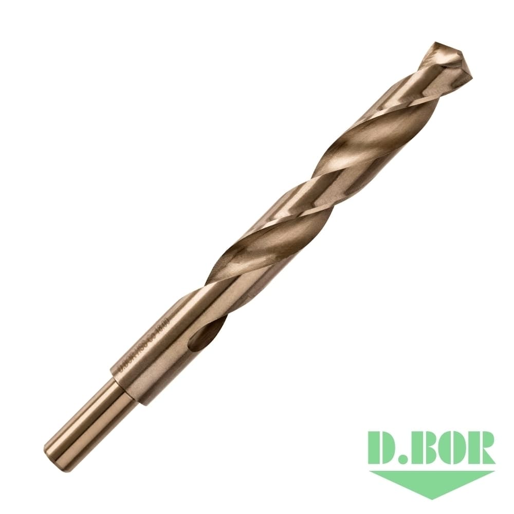 Сверло по металлу COBALT 5%, с хв. 13 мм, HSS-Co DIN 338 15,0*114/169 
(арт. TD-338-CO5-150-01) (1 шт.) "D.BOR"